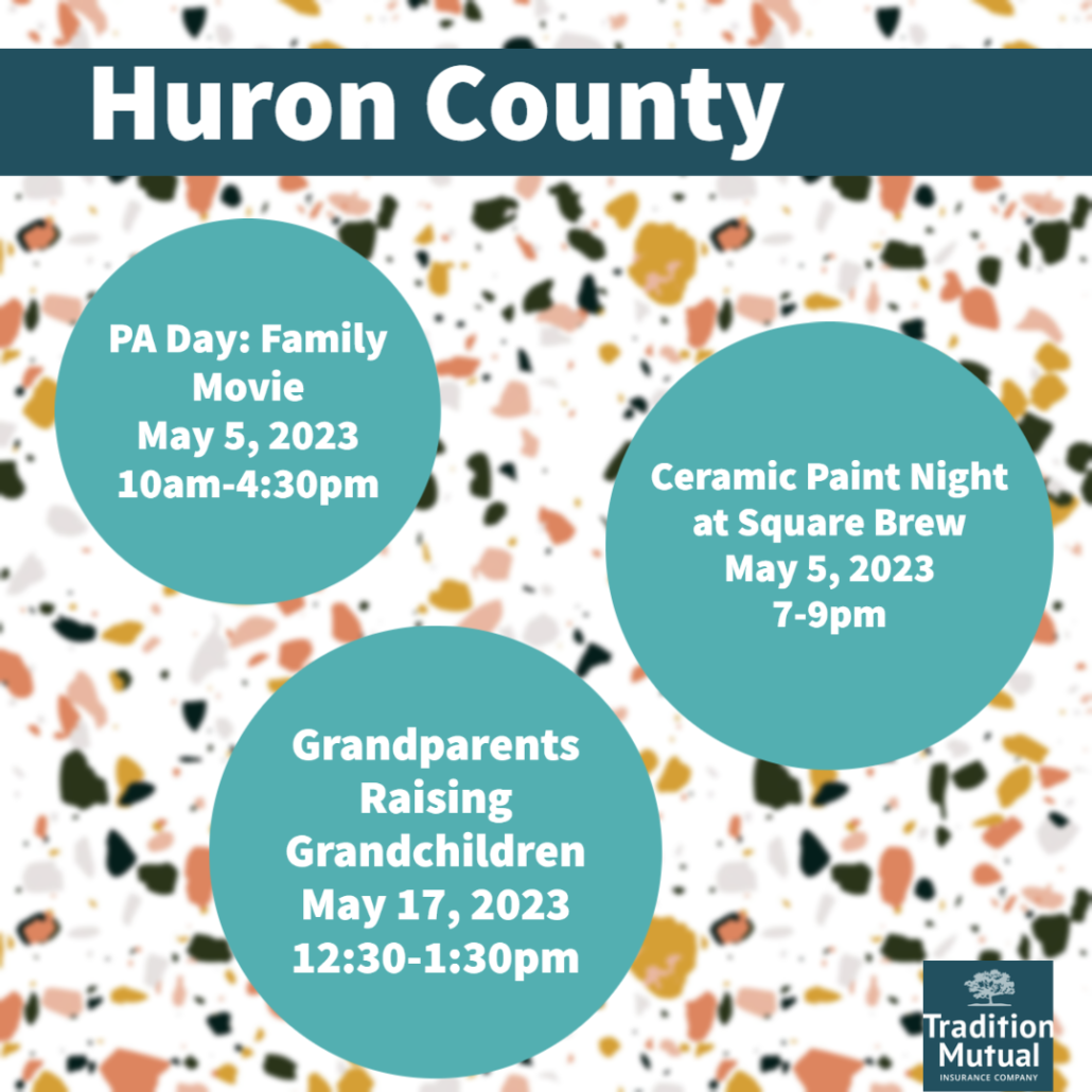 Huron County events May 2023