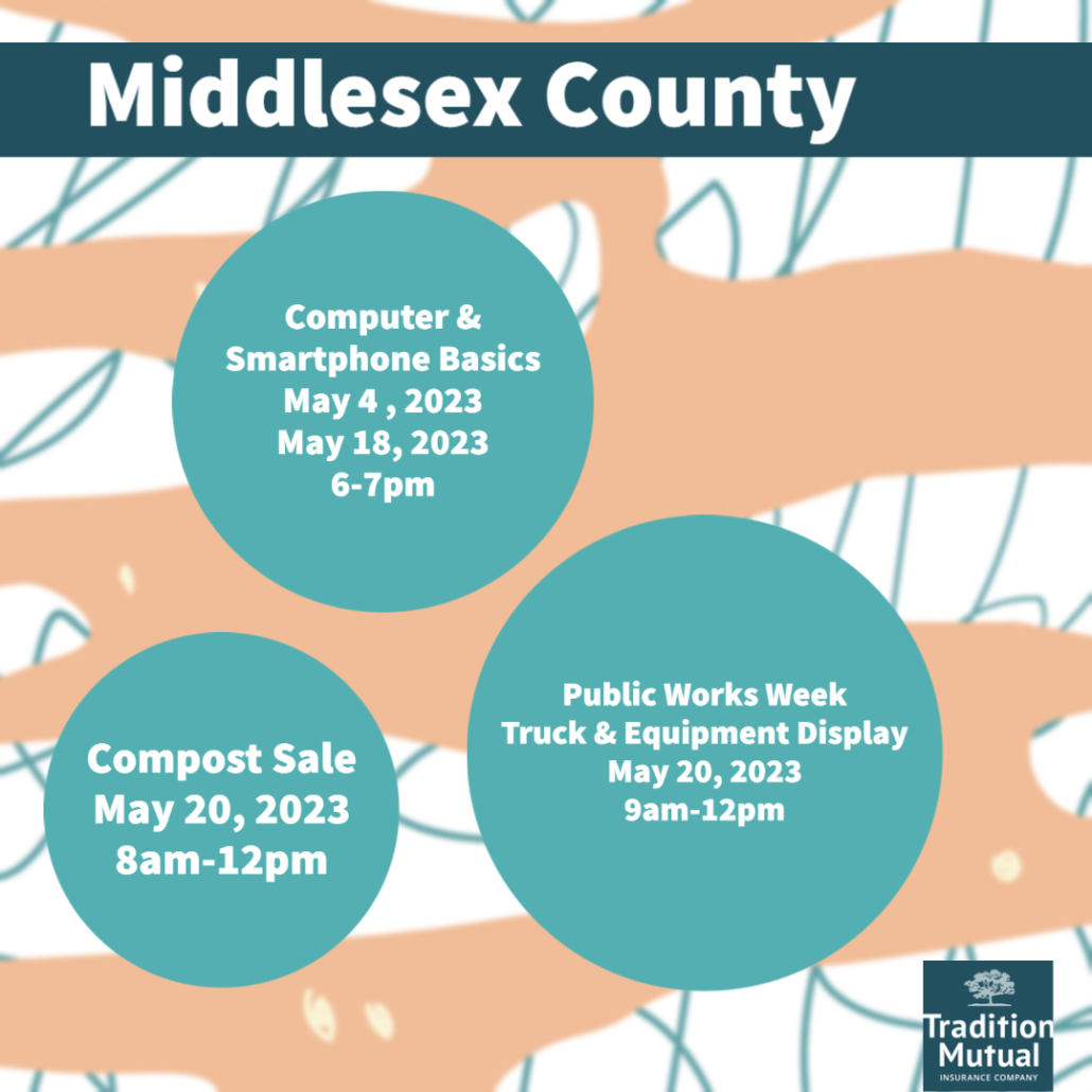 Middlesex County events May 2023