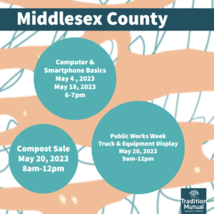 Middlesex County events May 2023